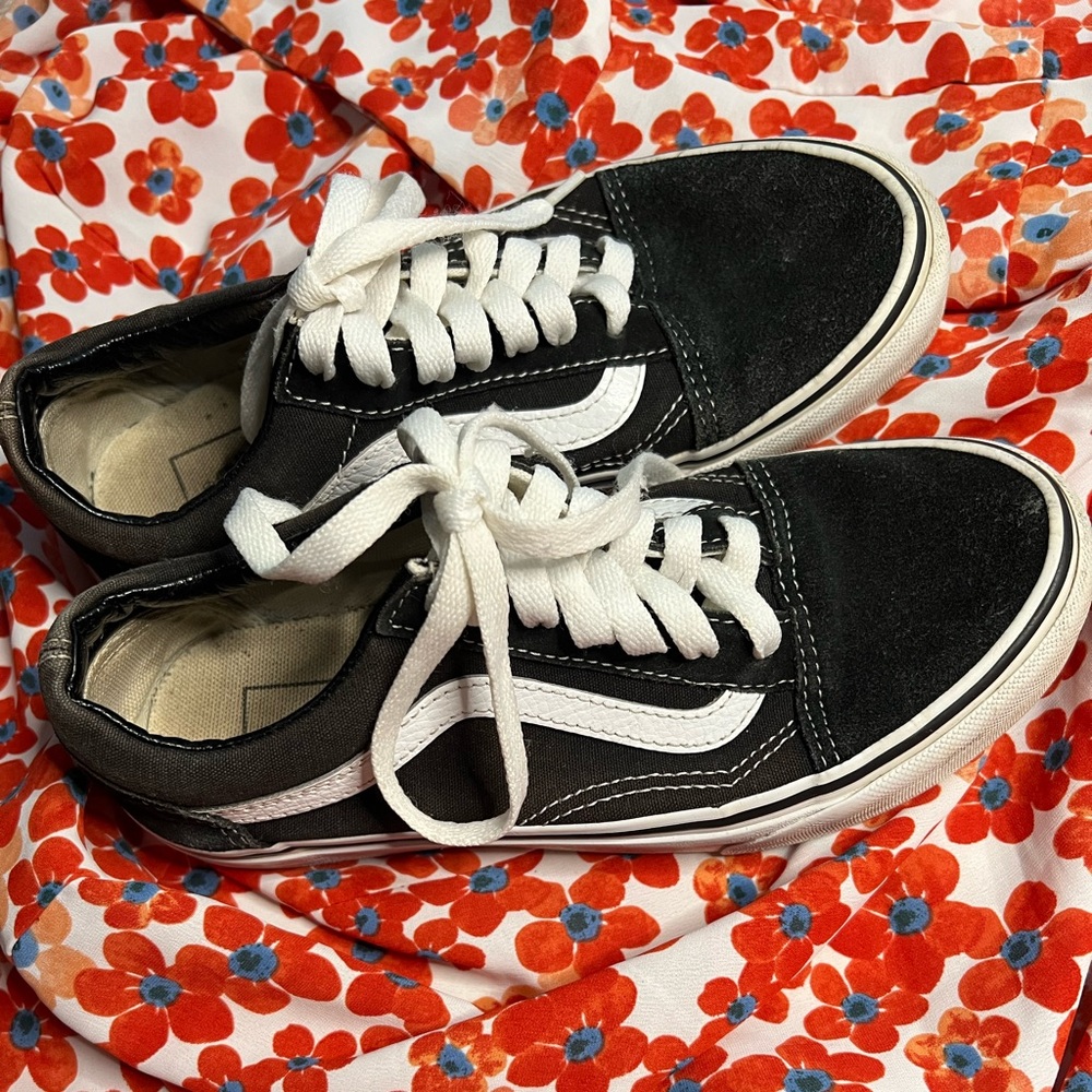 Black and White Sneakers